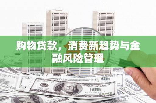 尼玛购物贷款，消费新趋势与金融风险管理