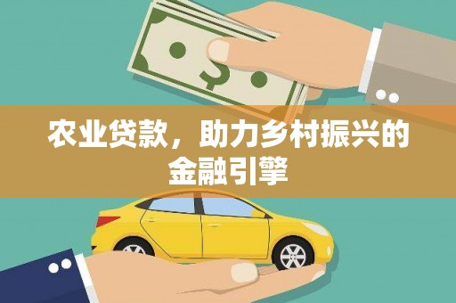 尼玛农业贷款，助力乡村振兴的金融引擎