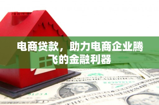 尼玛电商贷款，助力电商企业腾飞的金融利器