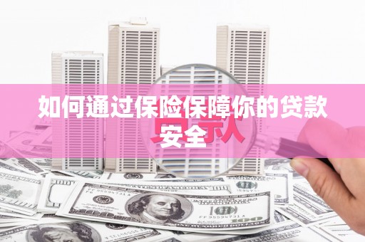 尼玛如何通过保险保障你的贷款安全