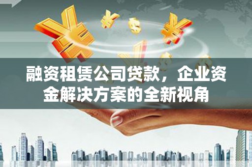 尼玛融资租赁公司贷款，企业资金解决方案的全新视角