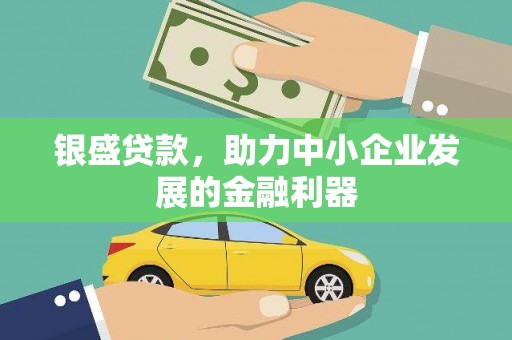 尼玛银盛贷款，助力中小企业发展的金融利器