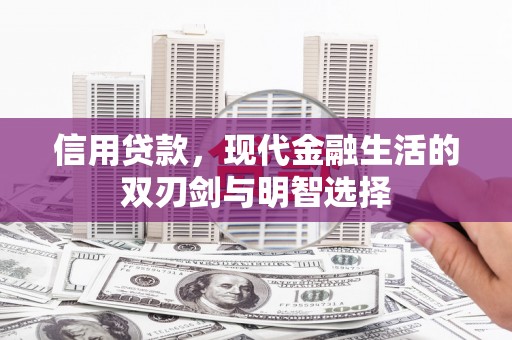 尼玛信用贷款，现代金融生活的双刃剑与明智选择