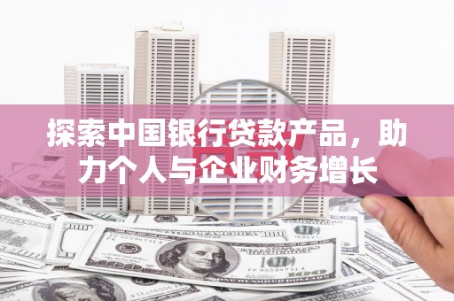 尼玛探索中国银行贷款产品，助力个人与企业财务增长