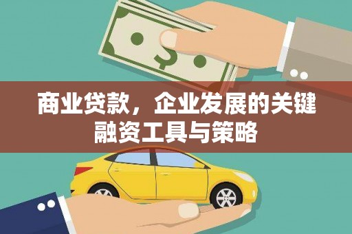 尼玛商业贷款，企业发展的关键融资工具与策略