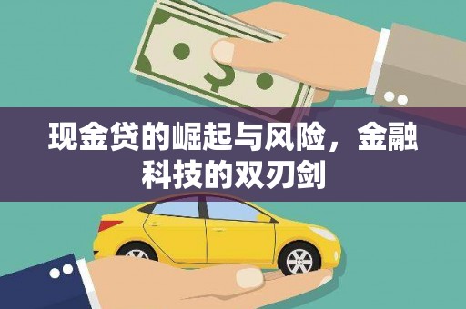 尼玛现金贷的崛起与风险，金融科技的双刃剑