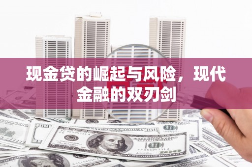 尼玛现金贷的崛起与风险，现代金融的双刃剑