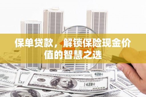 尼玛保单贷款，解锁保险现金价值的智慧之选