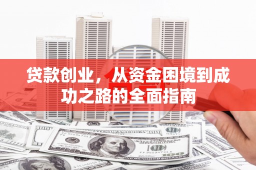 尼玛贷款创业，从资金困境到成功之路的全面指南