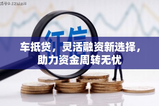 尼玛车抵贷，灵活融资新选择，助力资金周转无忧