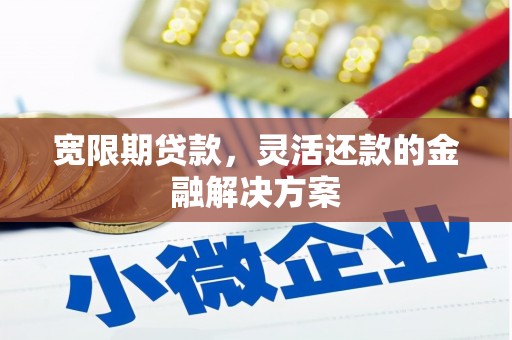 尼玛宽限期贷款，灵活还款的金融解决方案
