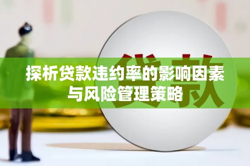 尼玛探析贷款违约率的影响因素与风险管理策略