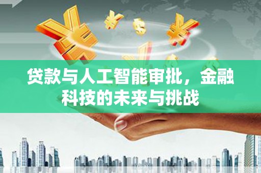 尼玛贷款与人工智能审批，金融科技的未来与挑战