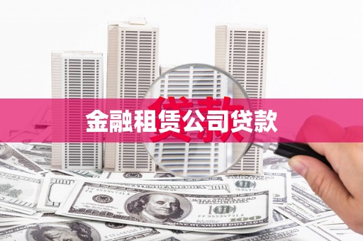 尼玛金融租赁公司贷款