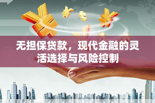 尼玛无担保贷款，现代金融的灵活选择与风险控制