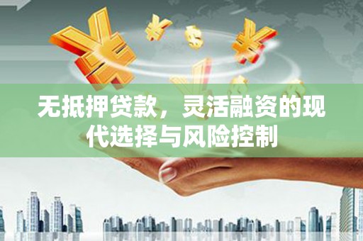 尼玛无抵押贷款，灵活融资的现代选择与风险控制