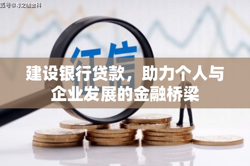 尼玛建设银行贷款，助力个人与企业发展的金融桥梁