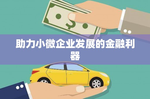 尼玛助力小微企业发展的金融利器