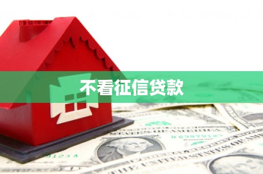 尼玛不看征信贷款