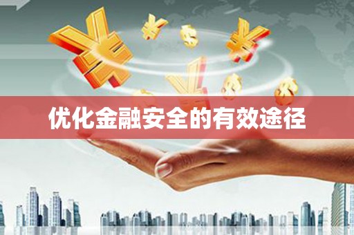 尼玛优化金融安全的有效途径